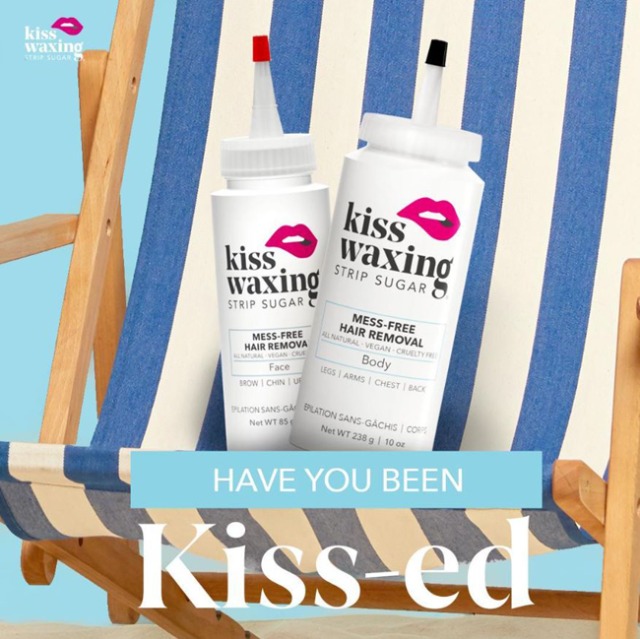 KISS WAXING® STRIP SUGAR® REGULAR HAIR 177ml / 6 oz [키스 왁싱 스트립 슈가 레귤러 헤어]